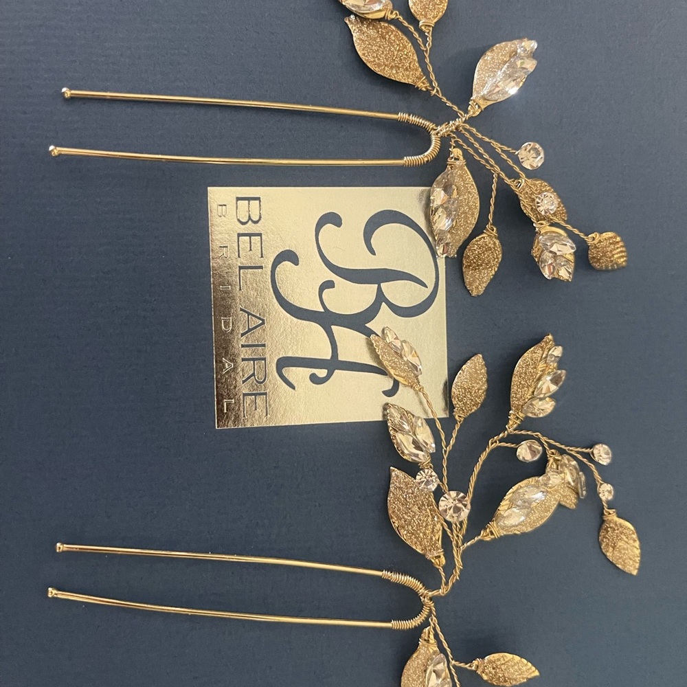 Gold Leaf Hair Accessories